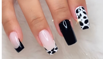Unhas Decoradas Preto e Branco: Veja Ideias Surpreendentes